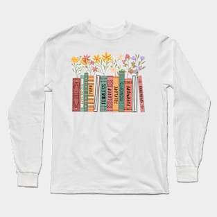 Albums As Books Country Music Long Sleeve T-Shirt